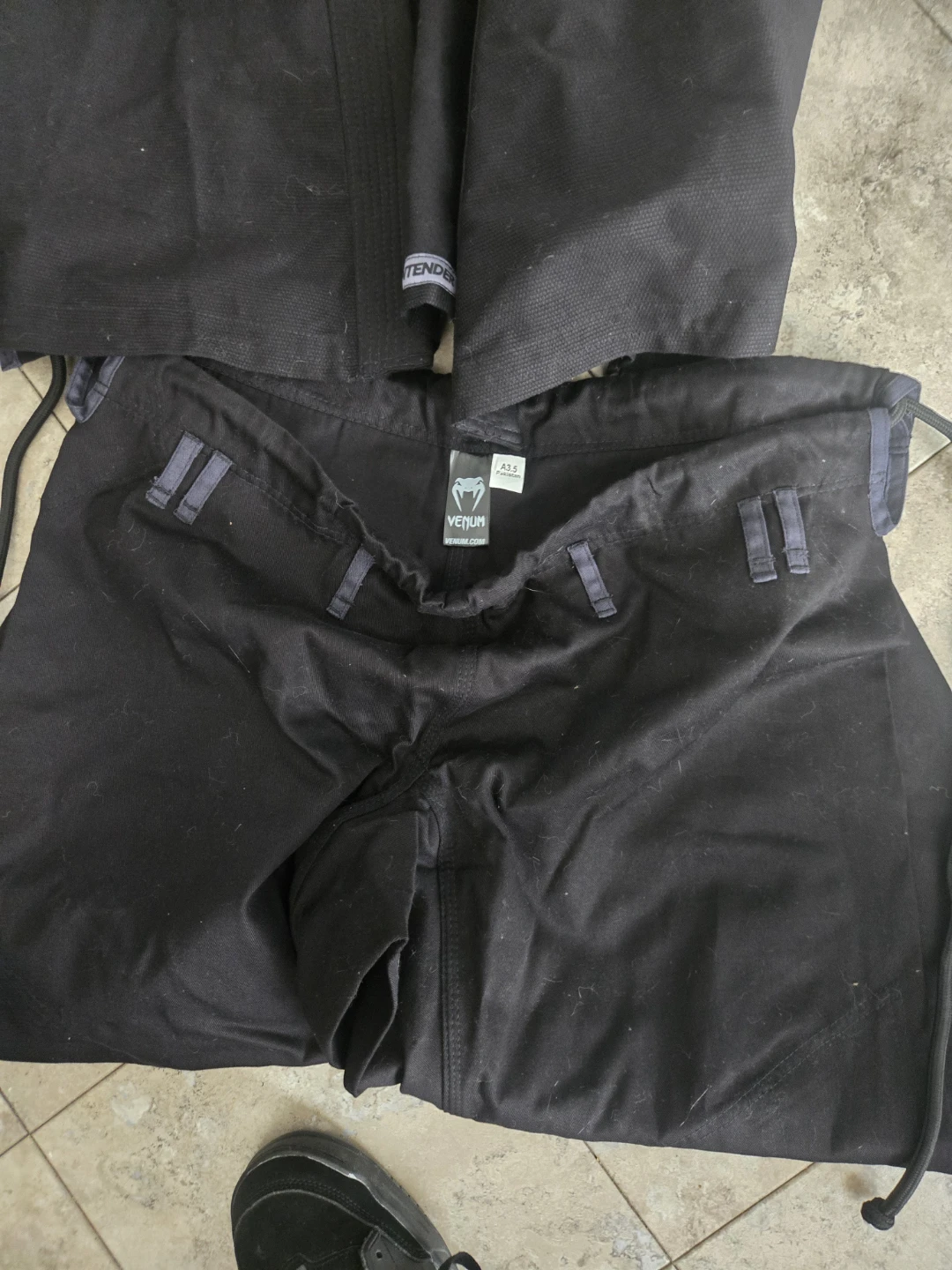 Venum Contender Jiu-Jitsu Gi - Black - Size A3 - photo 2