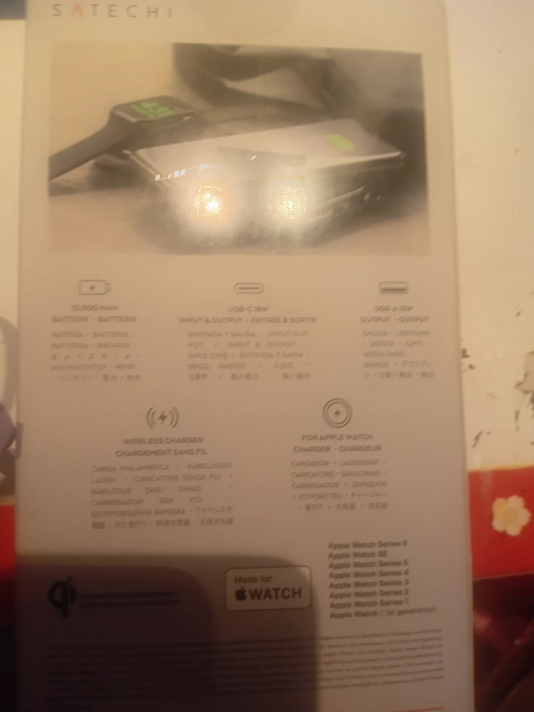 Satechi 10,000 mAh Wireless Portable Charger - photo 2