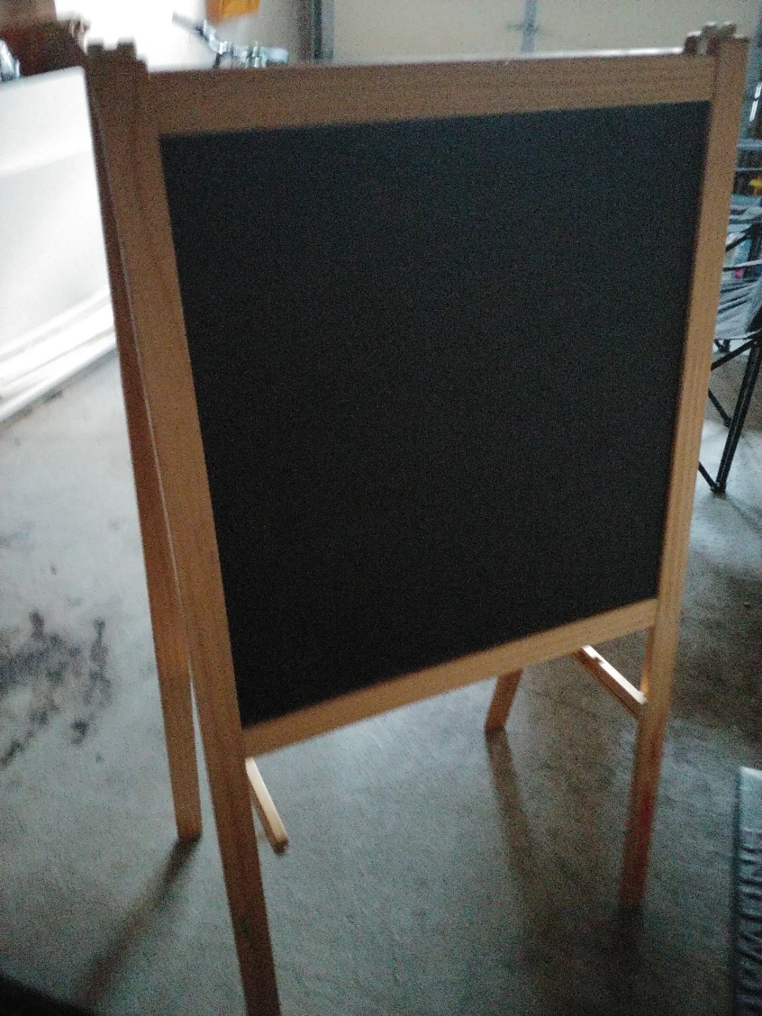 Wooden Easel Whiteboard and Chalkboard - photo 3