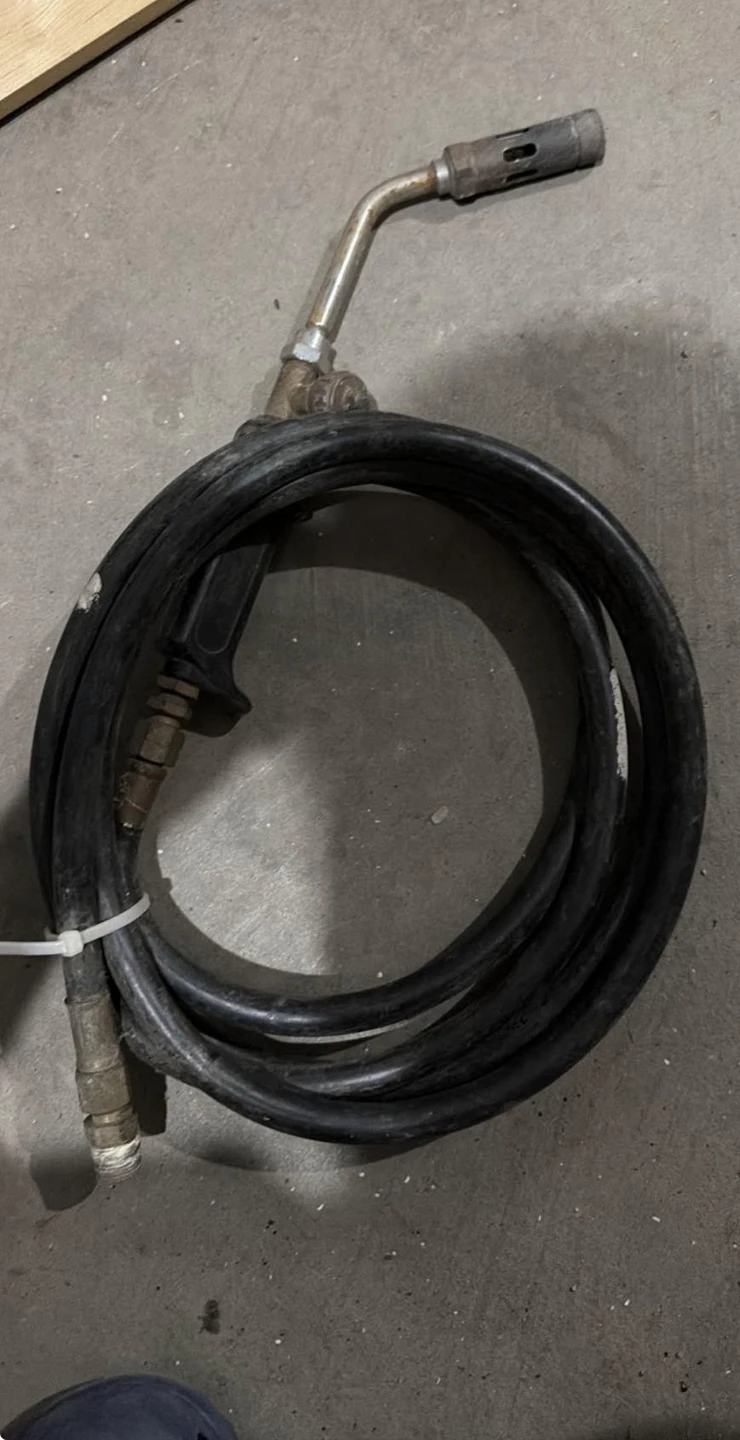 Propane Torch with Long Hose