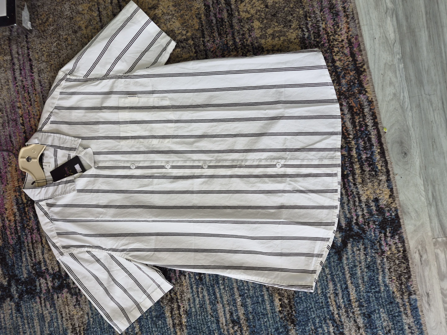 Chemise à rayures homme