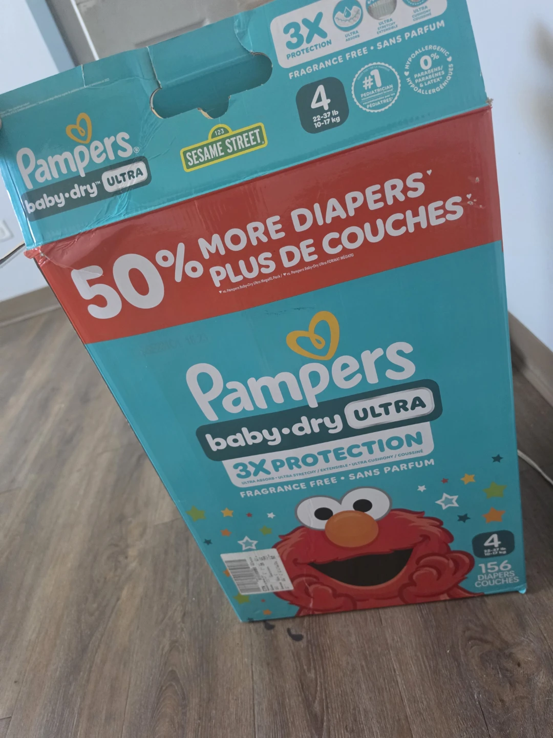 Pampers 50% More (Size 4) - photo 3
