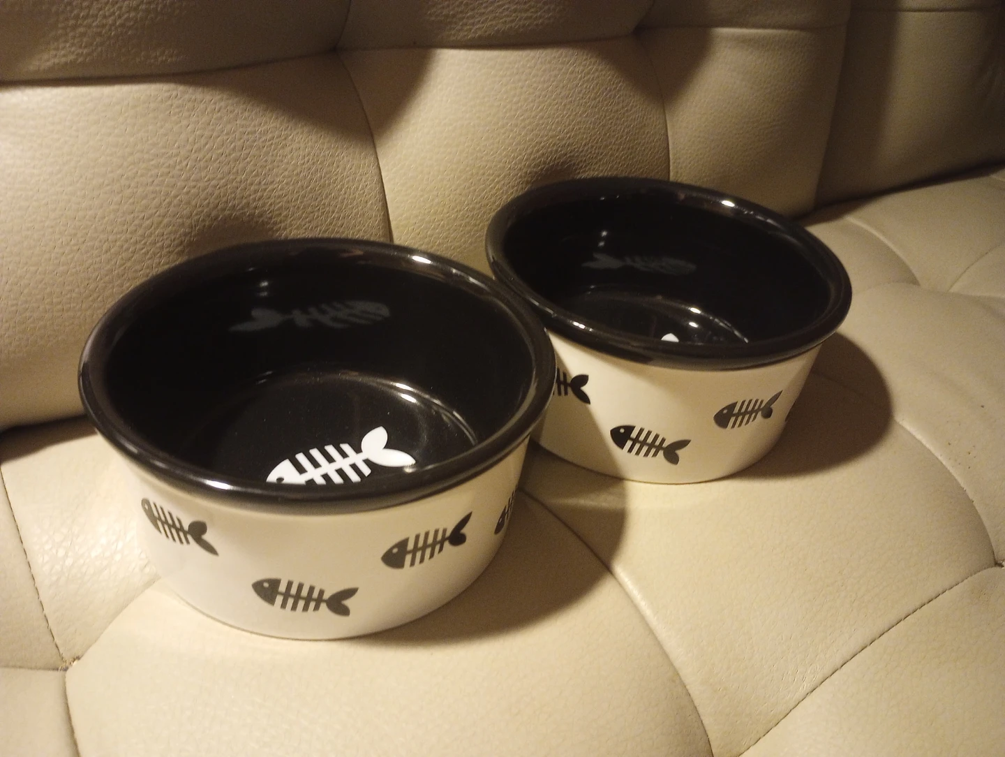 6" Ceramic Dog Bowl Set
