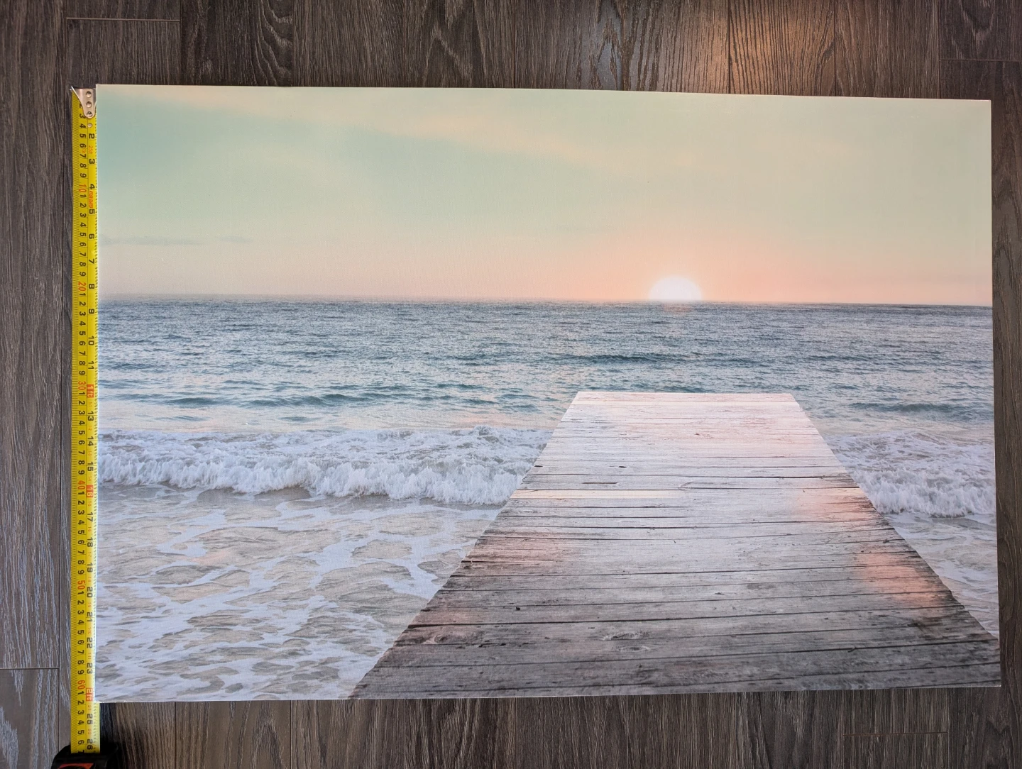Canvas Wall Art Print - Dock at Sunset