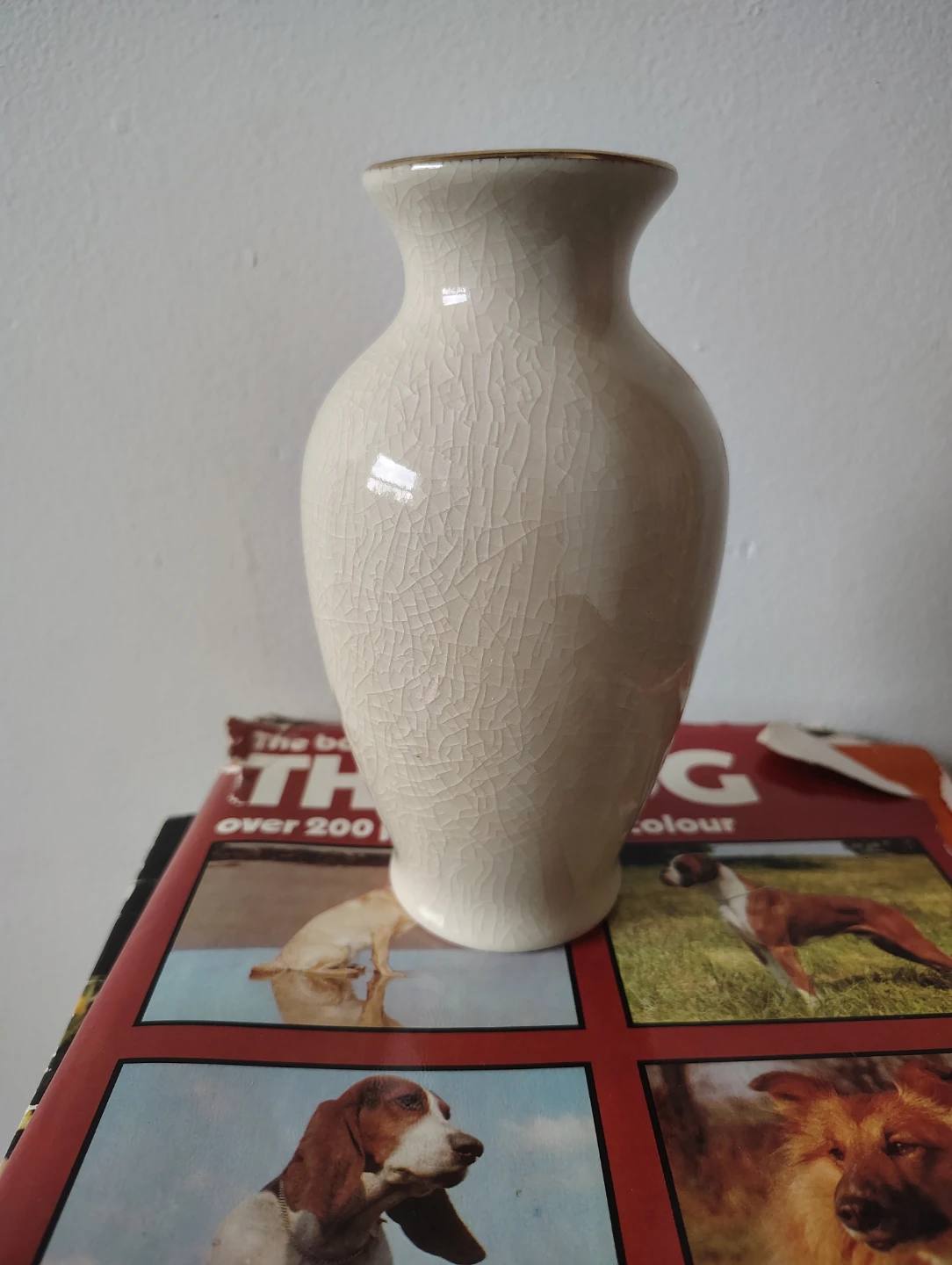 Ceramic Peacock and Floral Design Vase - photo 2
