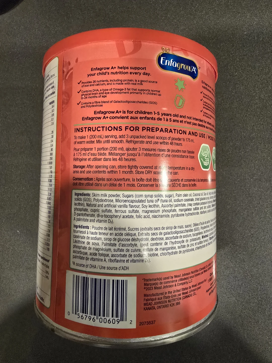 Enfagrow A+ Toddler Nutritional Drink (907g) - photo 5
