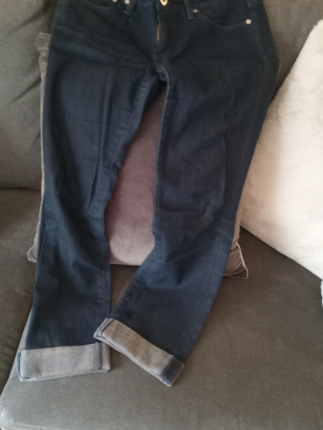 Dark wash jeans