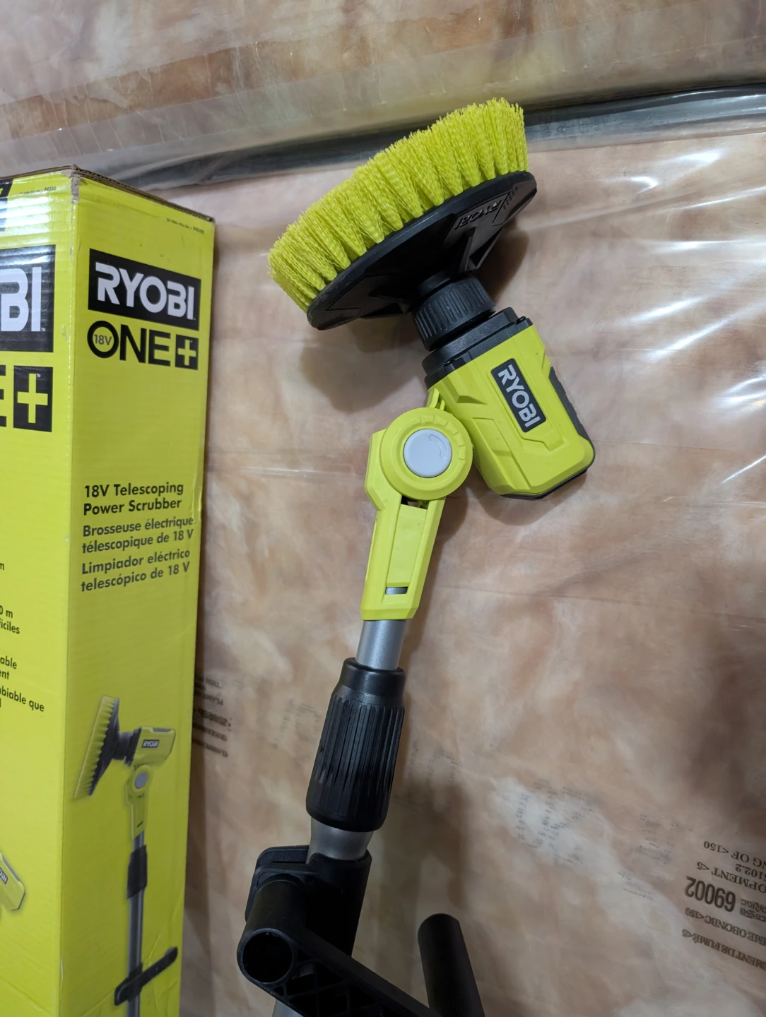 Ryobi 18V ONE+ Telescoping Power Scrubber