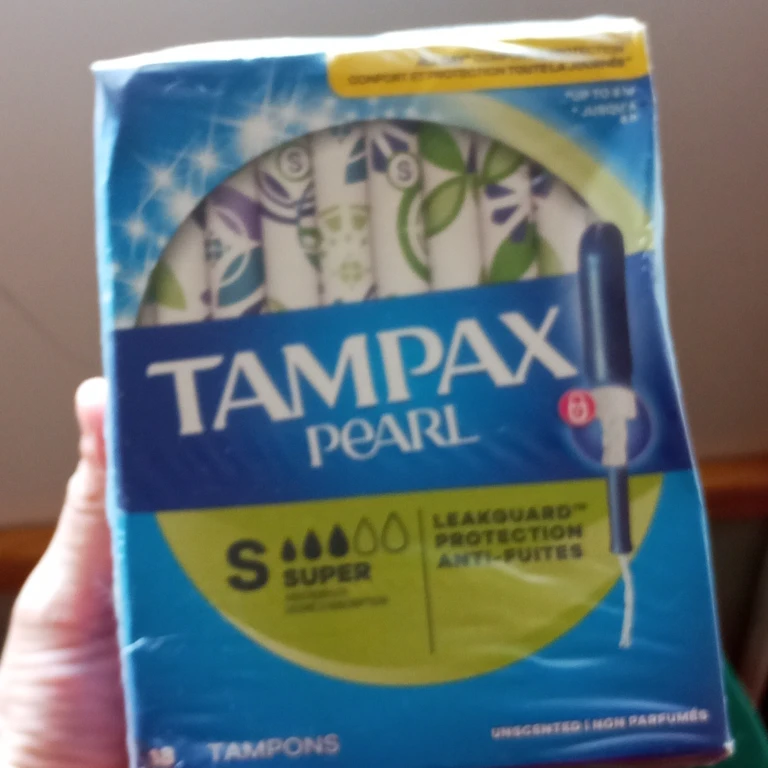 Tampax Pearl Super Tampons 18 Count - photo 2