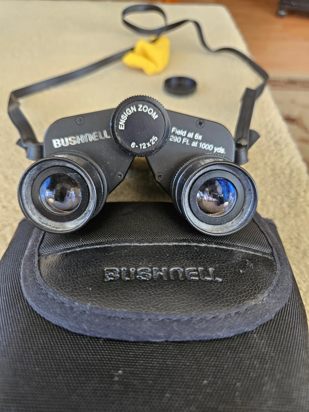 Bushnell Ensign Zoom Binoculars 6-12x25