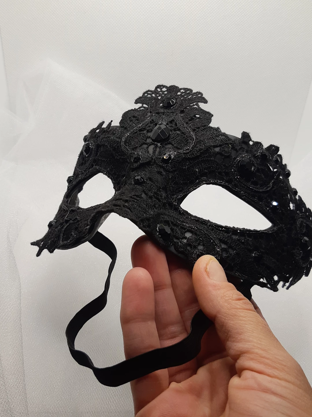 Elegant black lace Masquerade eye Mask