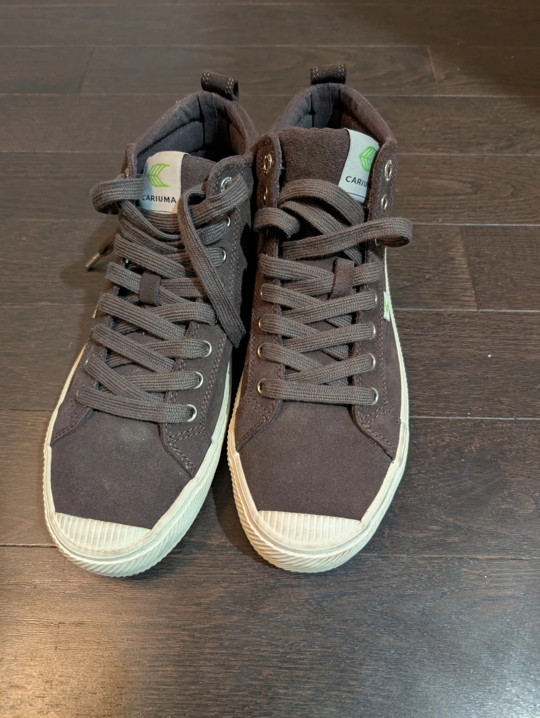 Cariuma High Top Sneakers Brown - photo 2