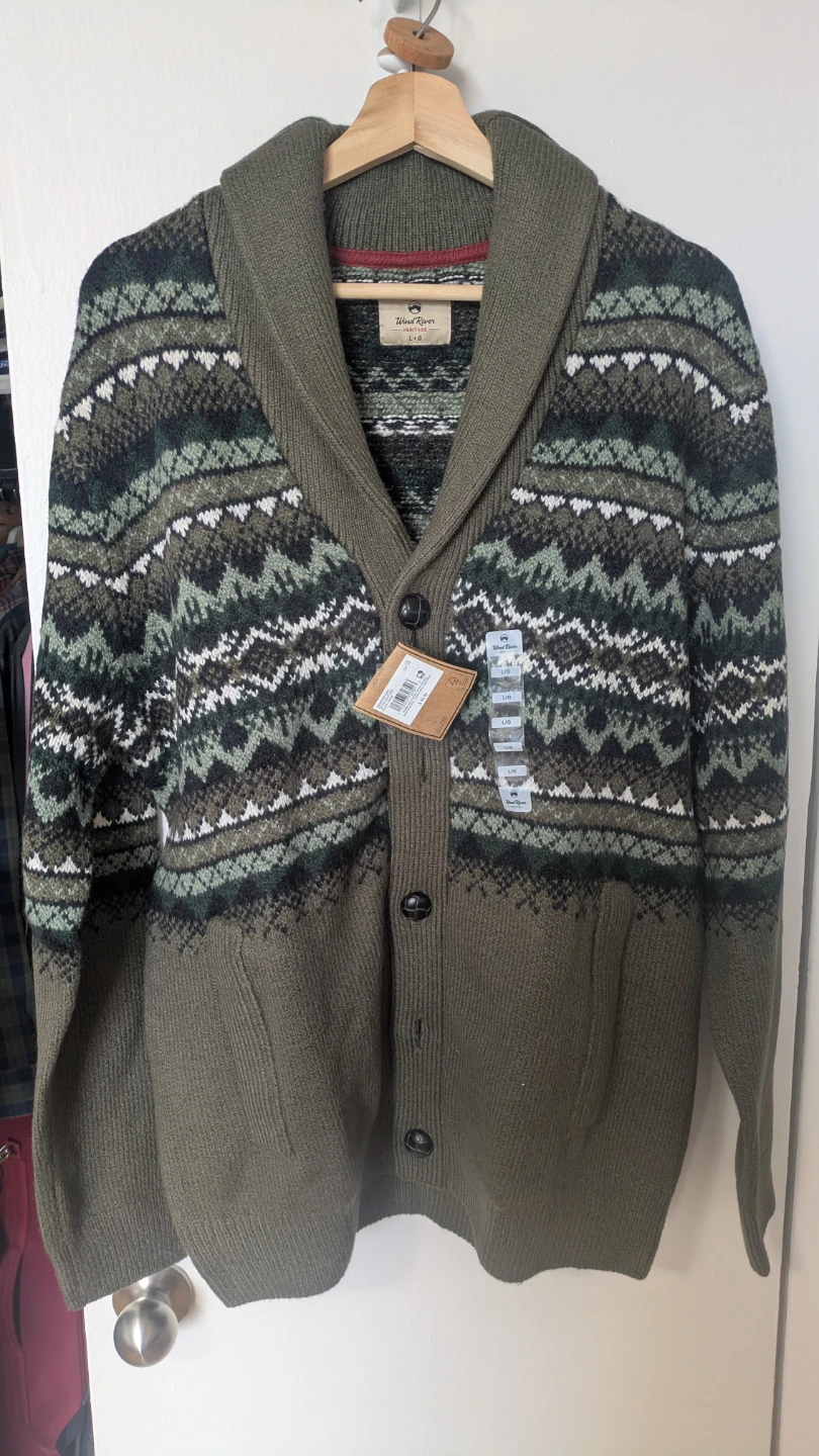 Wind River Heritage Olive Sweater