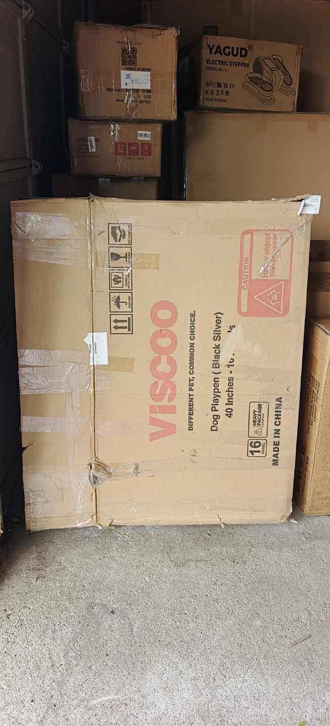New, Viscoo 16-Panel Metal Dog Playpen 40-Inch - photo 5