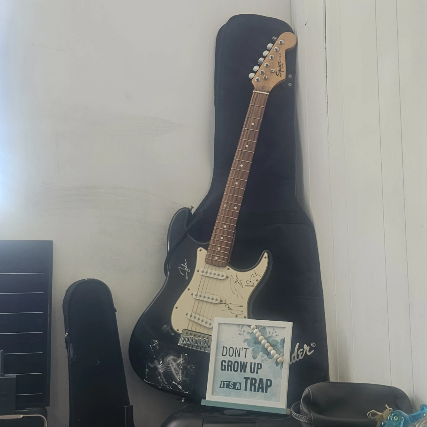 Signed guitar by children of bodom
