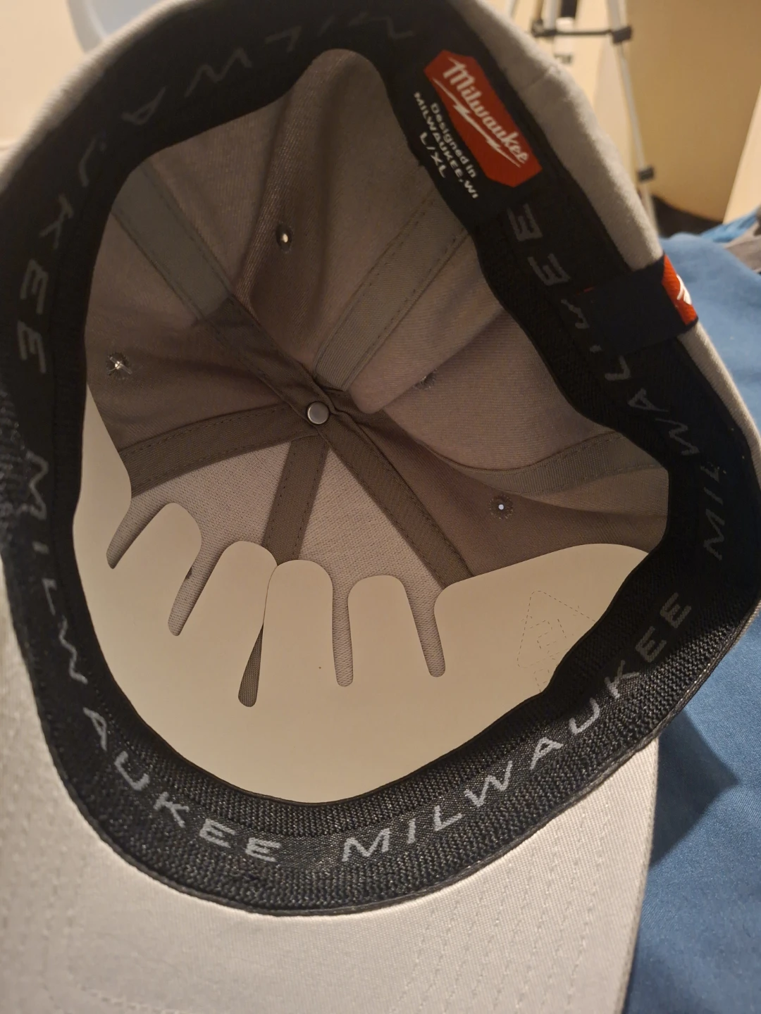 Milwaukee Fitted Hat Grey L/XL - photo 3