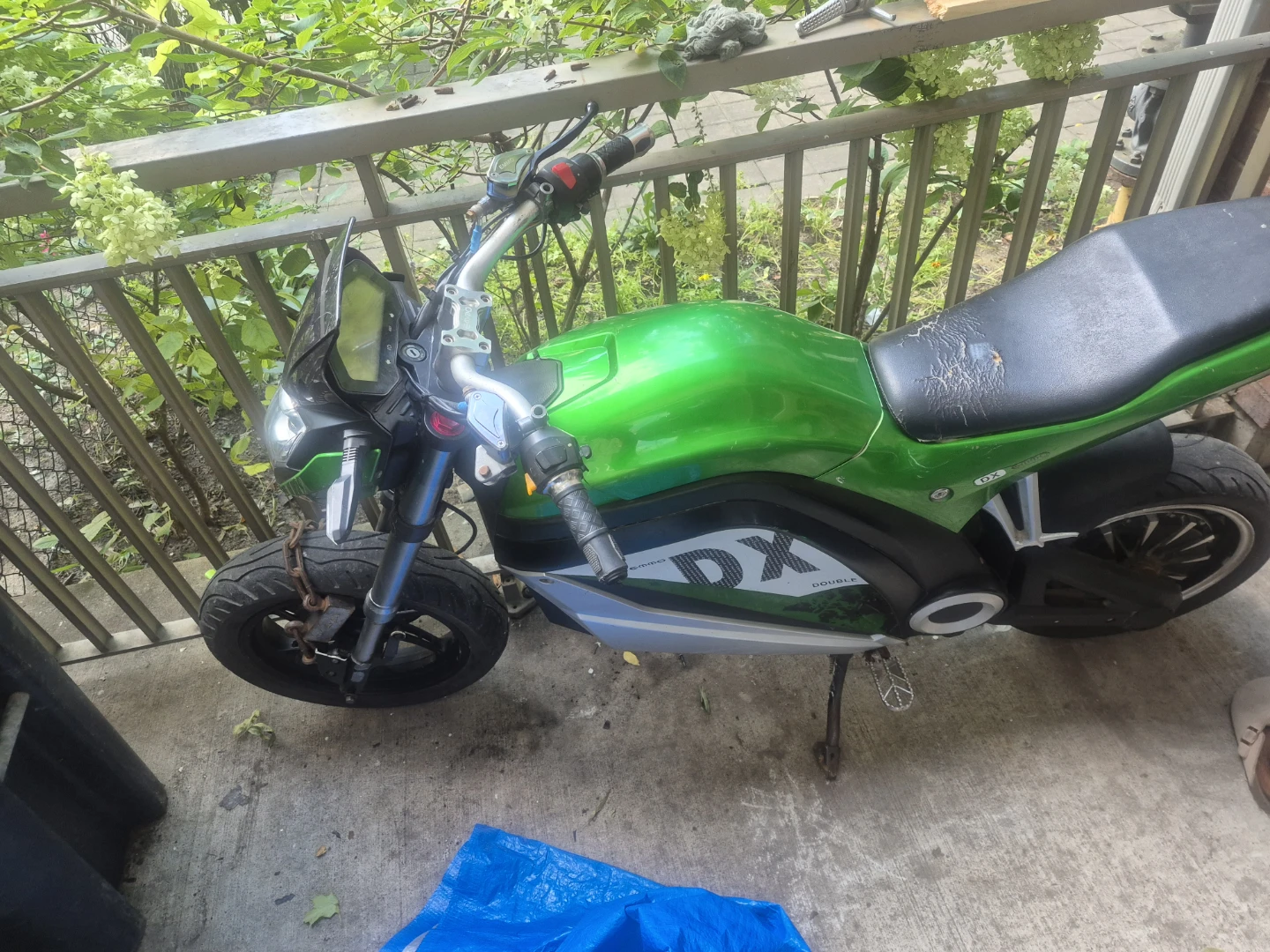 Emmo DX Electric Motorcycle Green - photo 2