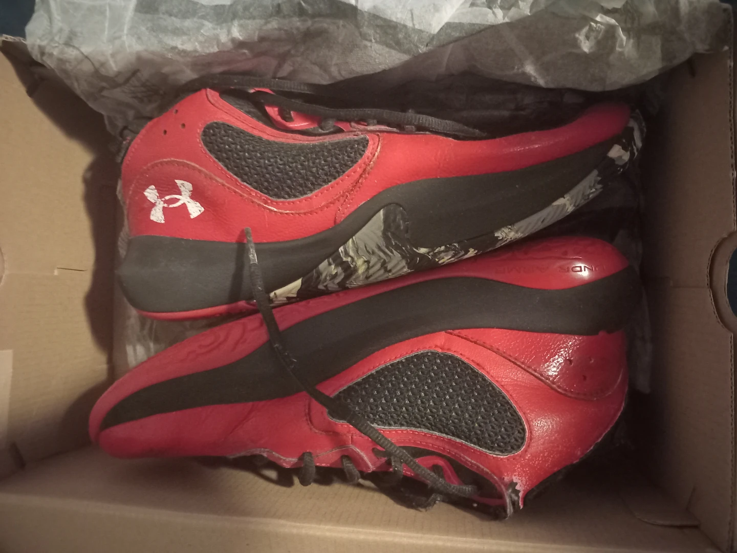 Under Armour Basketball Shoes Red/Black