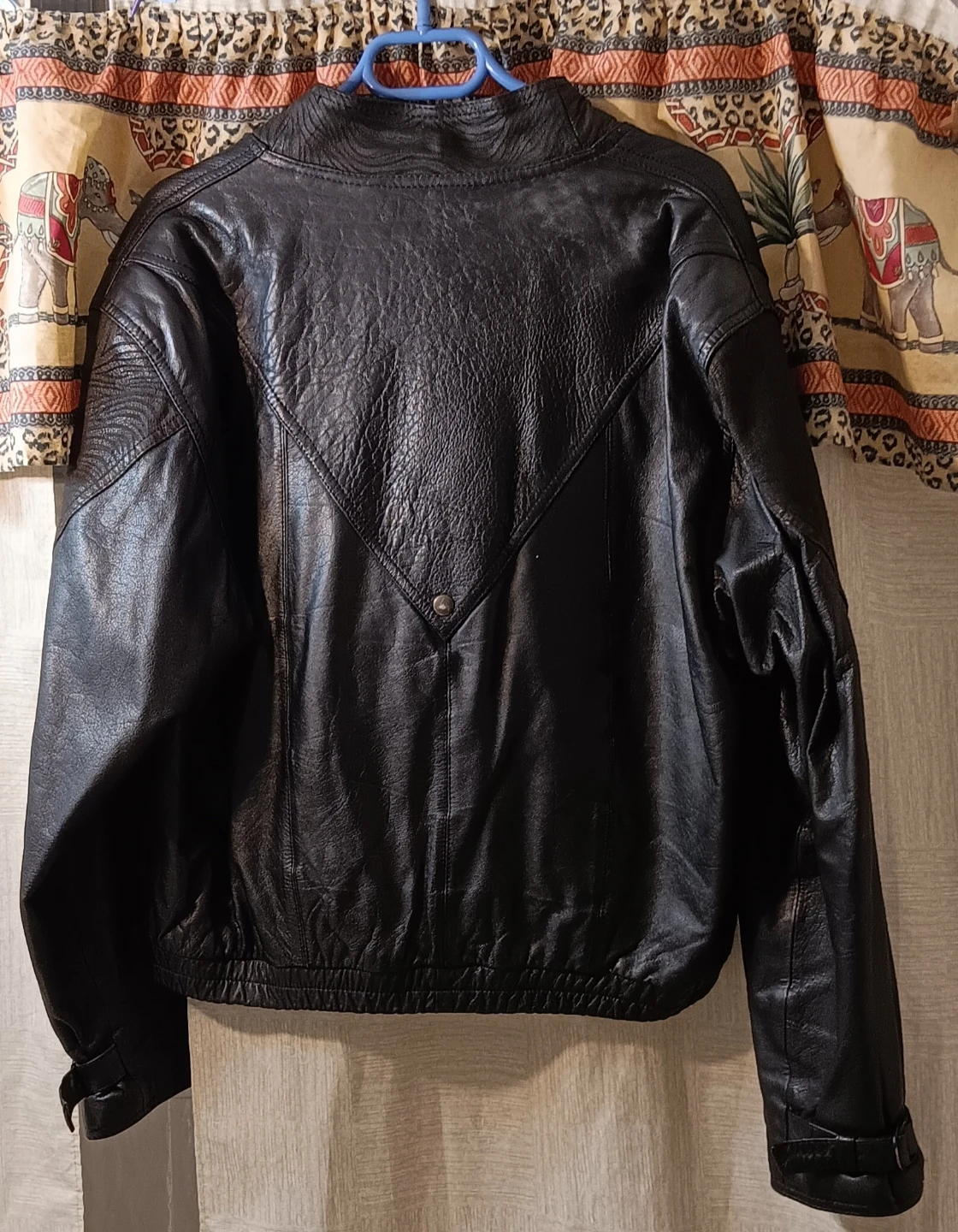 🔥 RARE 80s J Walden Genuine Leather Batwing Bomber - photo 2