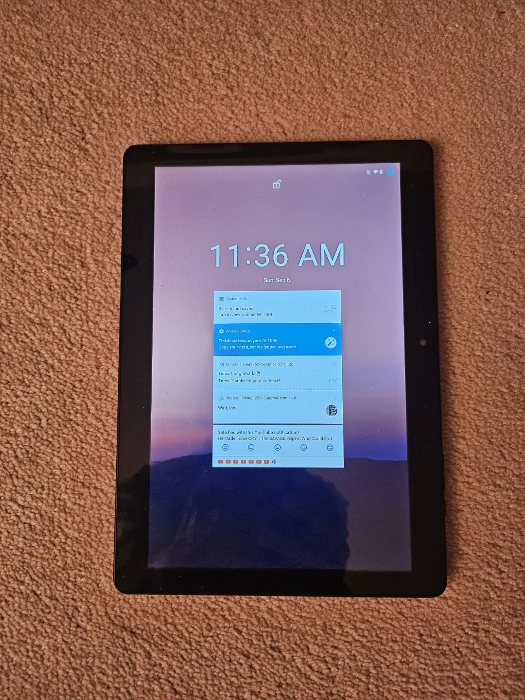 DL1036 Android Tablet
