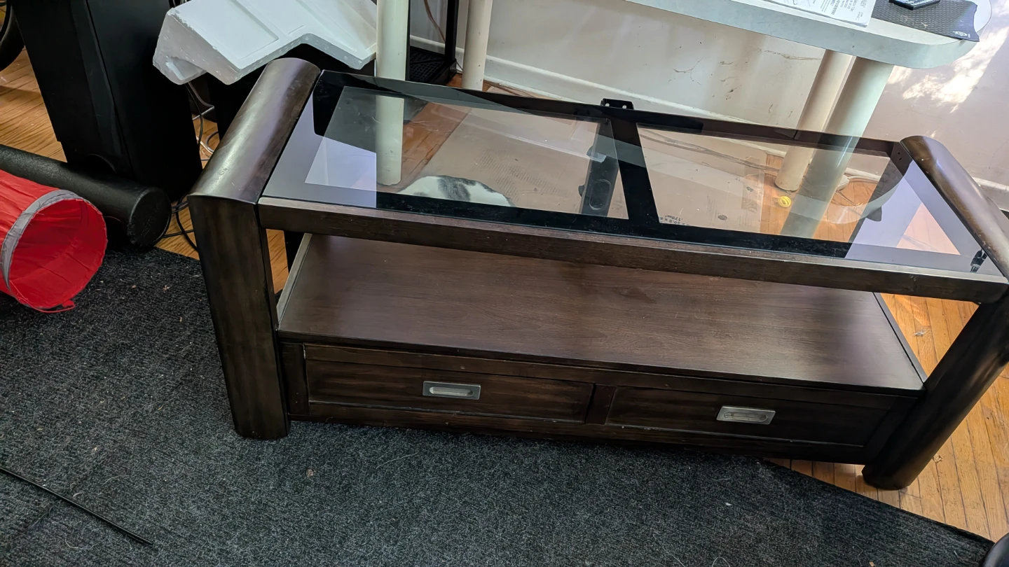 Whalen 3-in-1 TV Console with Swivel Mount