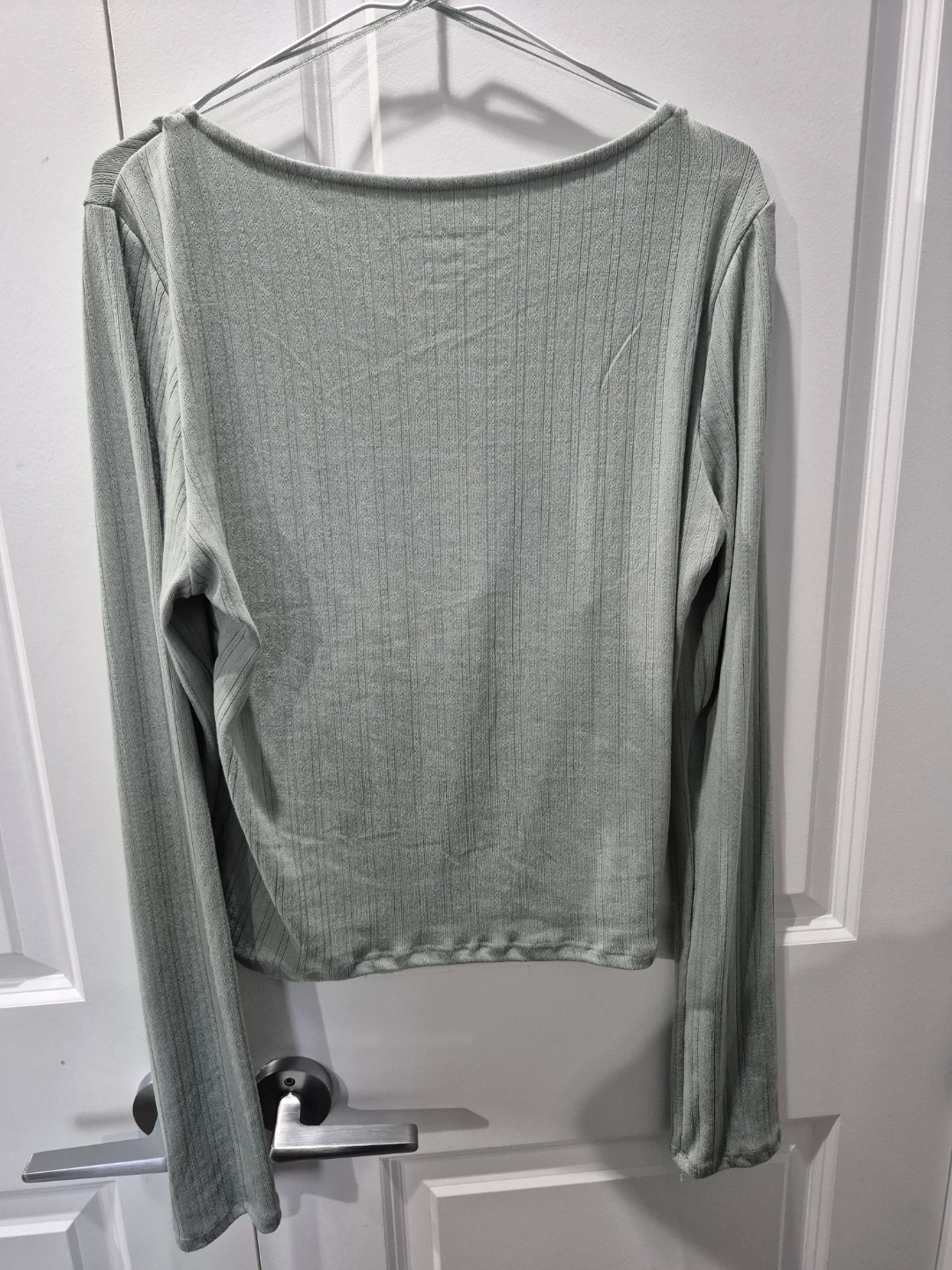 Aeropostale Sage Green Long Sleeve Top - photo 2