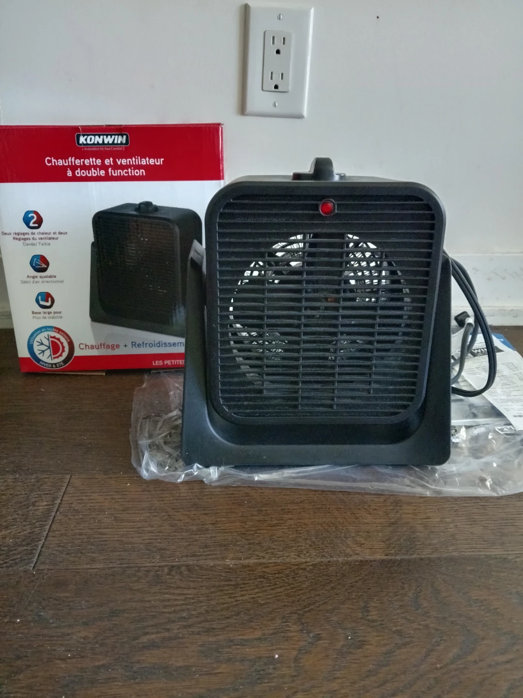 Konwin Dual Function Heater and Fan