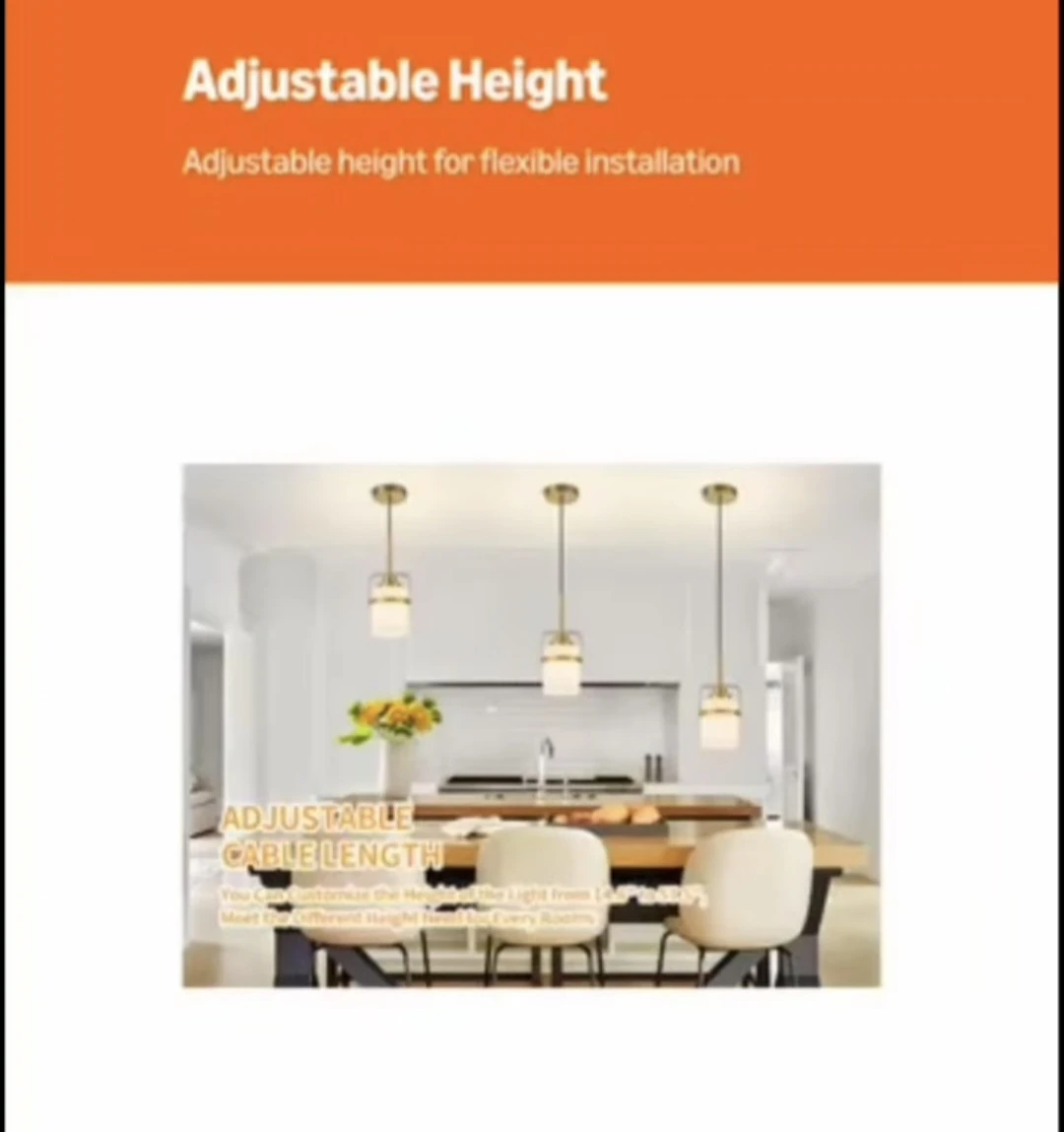2 New Pendant Light Fixtures - photo 2