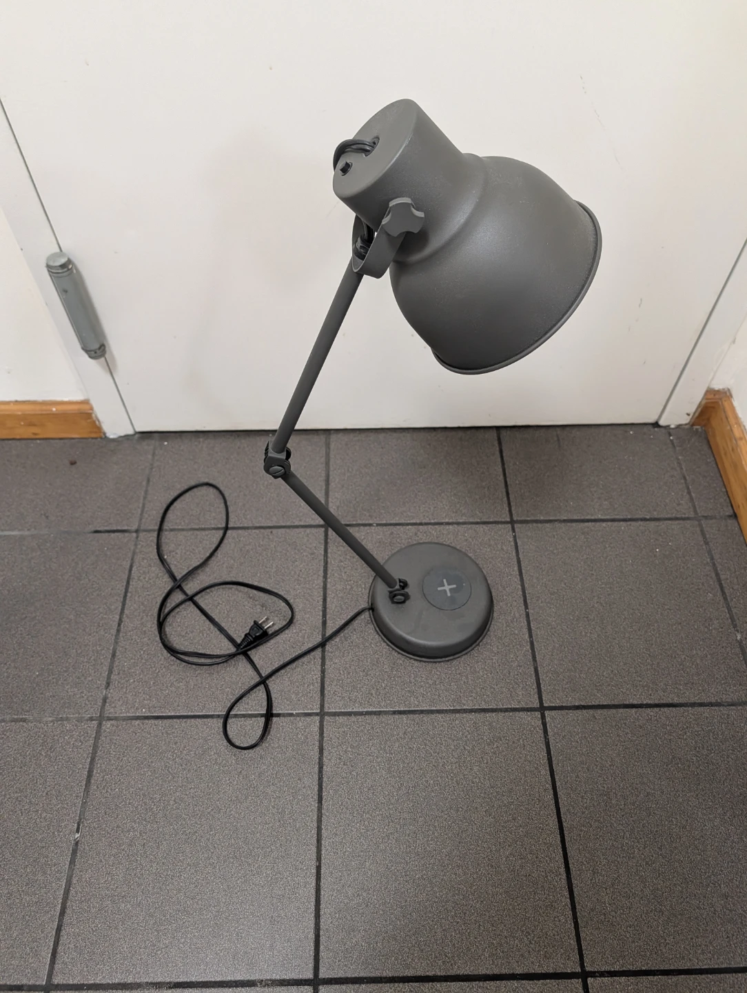 Gray Desk Lamp