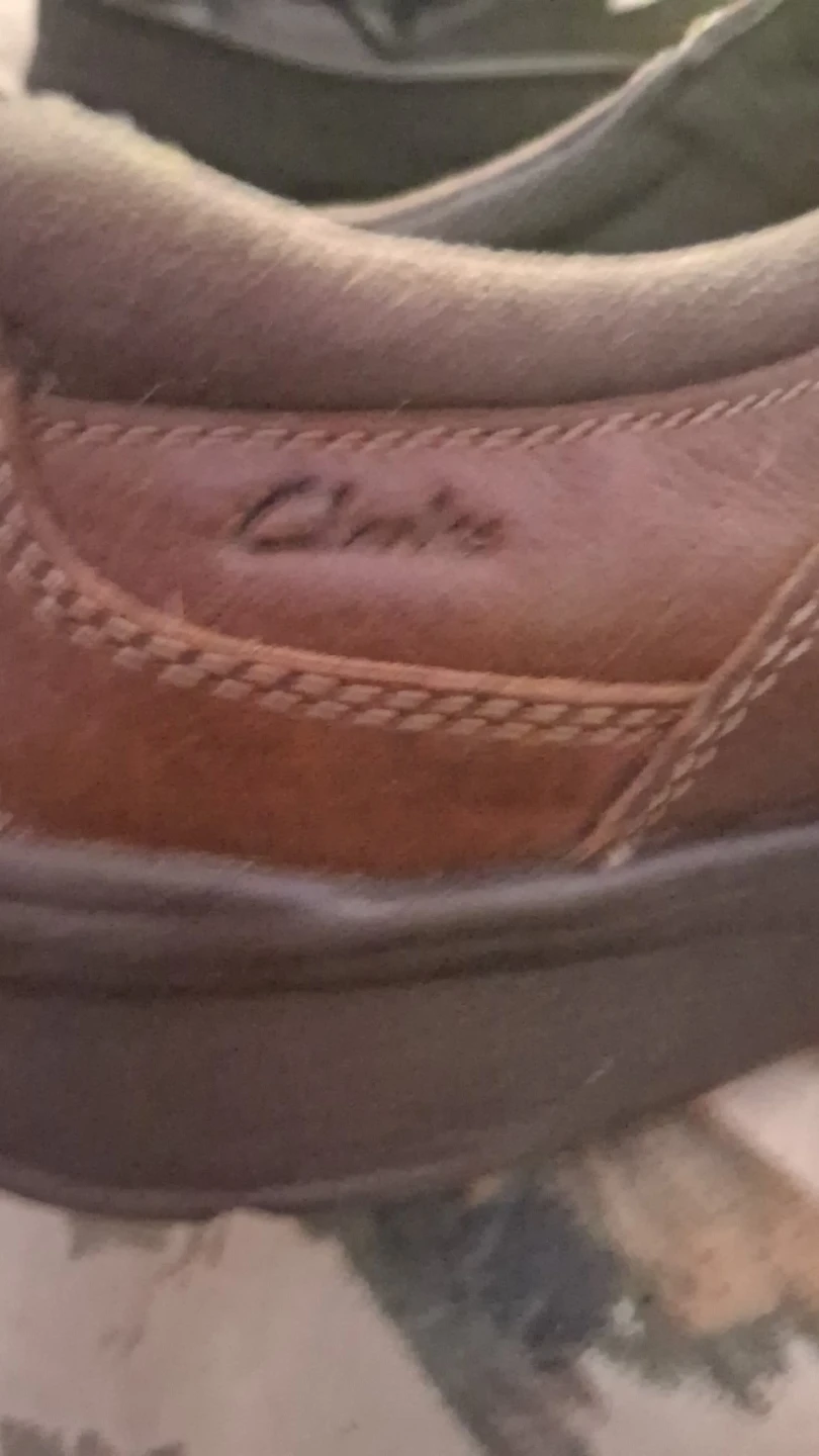 Clarks Men's Brown Leather Dress Shoes - photo 2