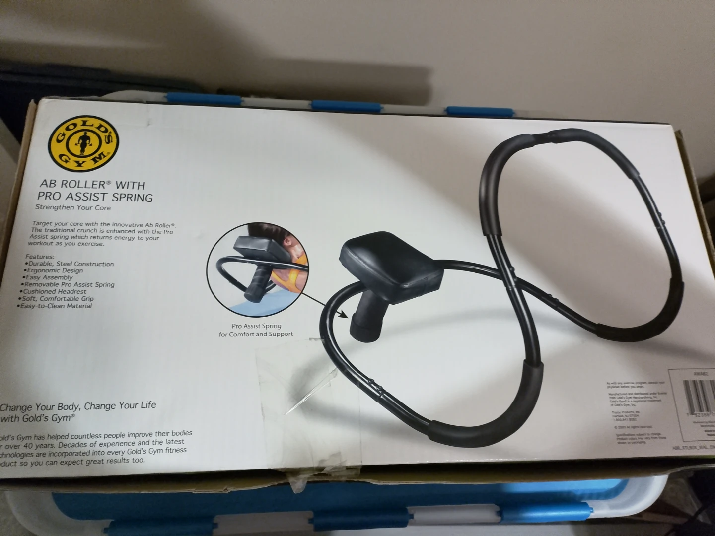 Gold's Gym Ab Roller with Pro Assist Spring - photo 2