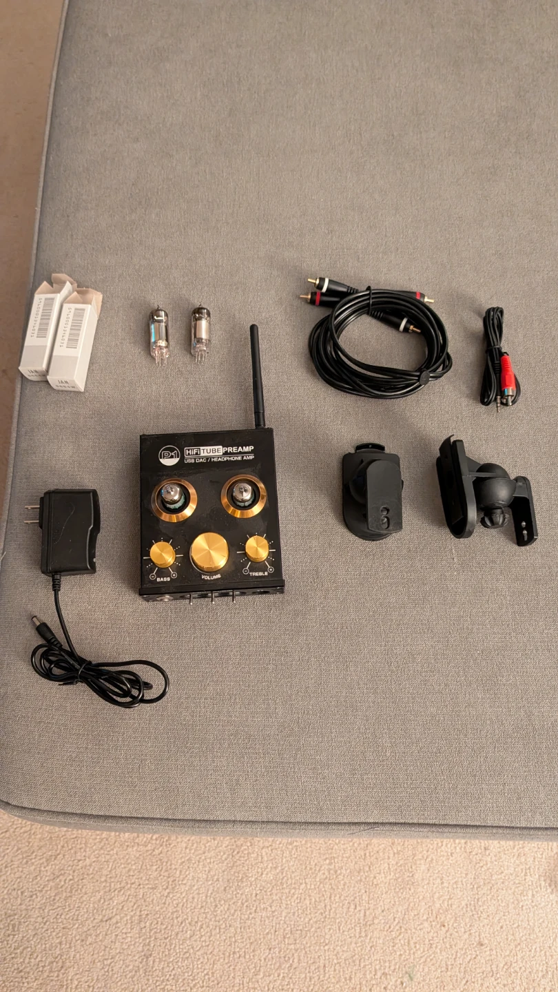 Douk audio Bluetooth adapter  and speakers wall mount