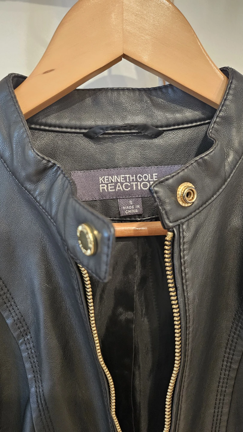 Kenneth Cole Reaction Faux Leather Jacket - photo 3