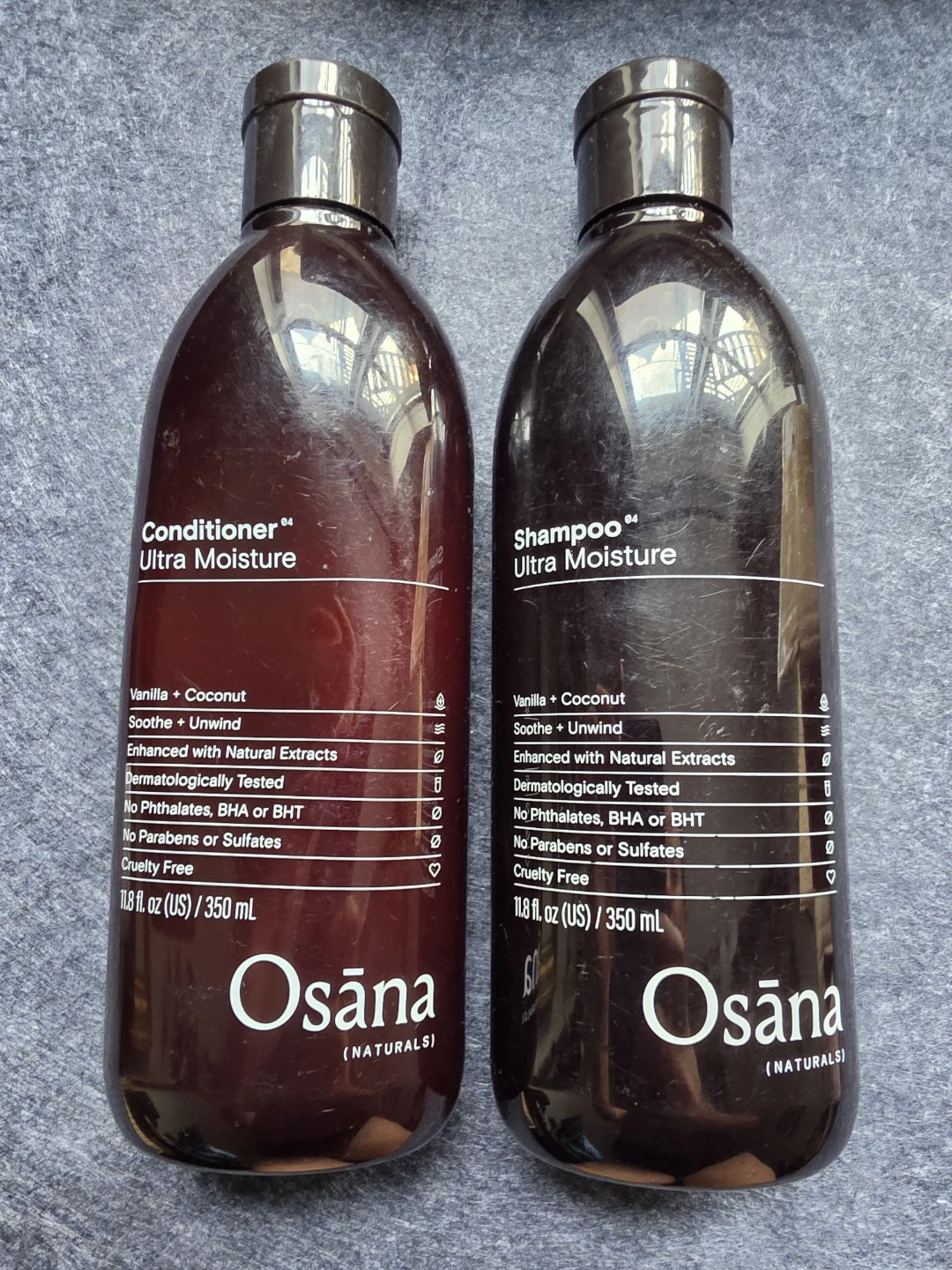New Osana Naturals Ultra Moisture Shampoo and Conditioner 🏈