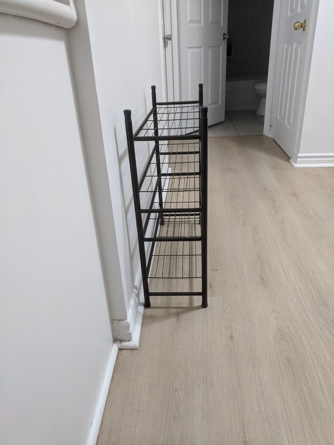 4-Tier Metal Shoe Rack - photo 2