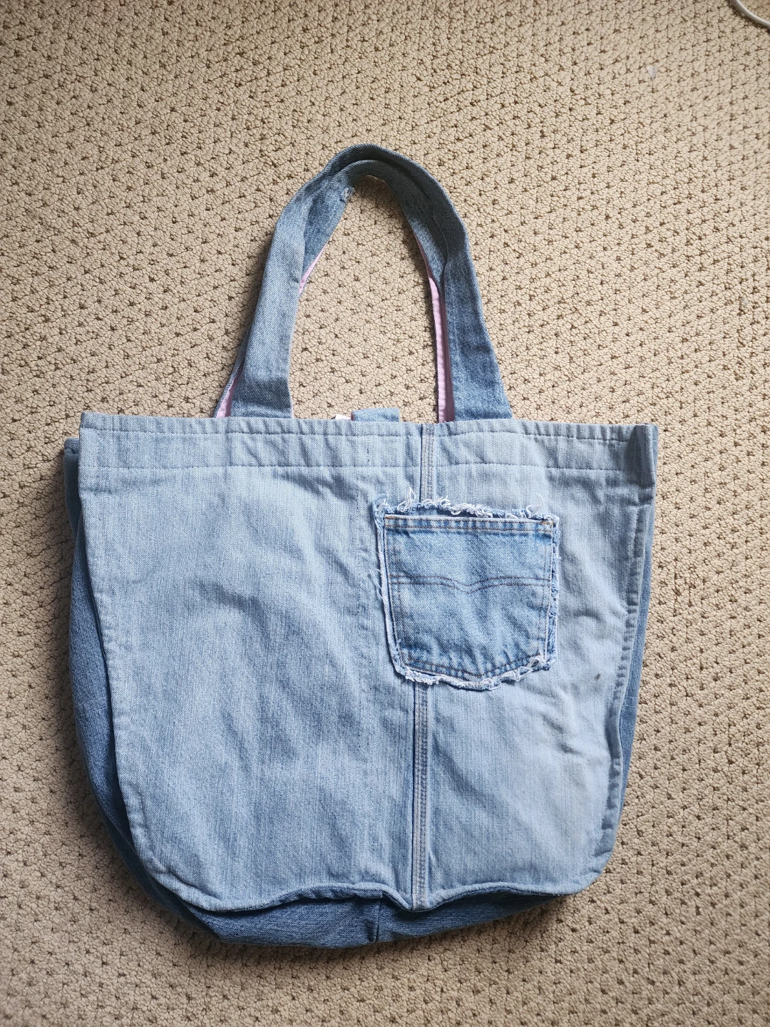 Denim shoulder bag - photo 2
