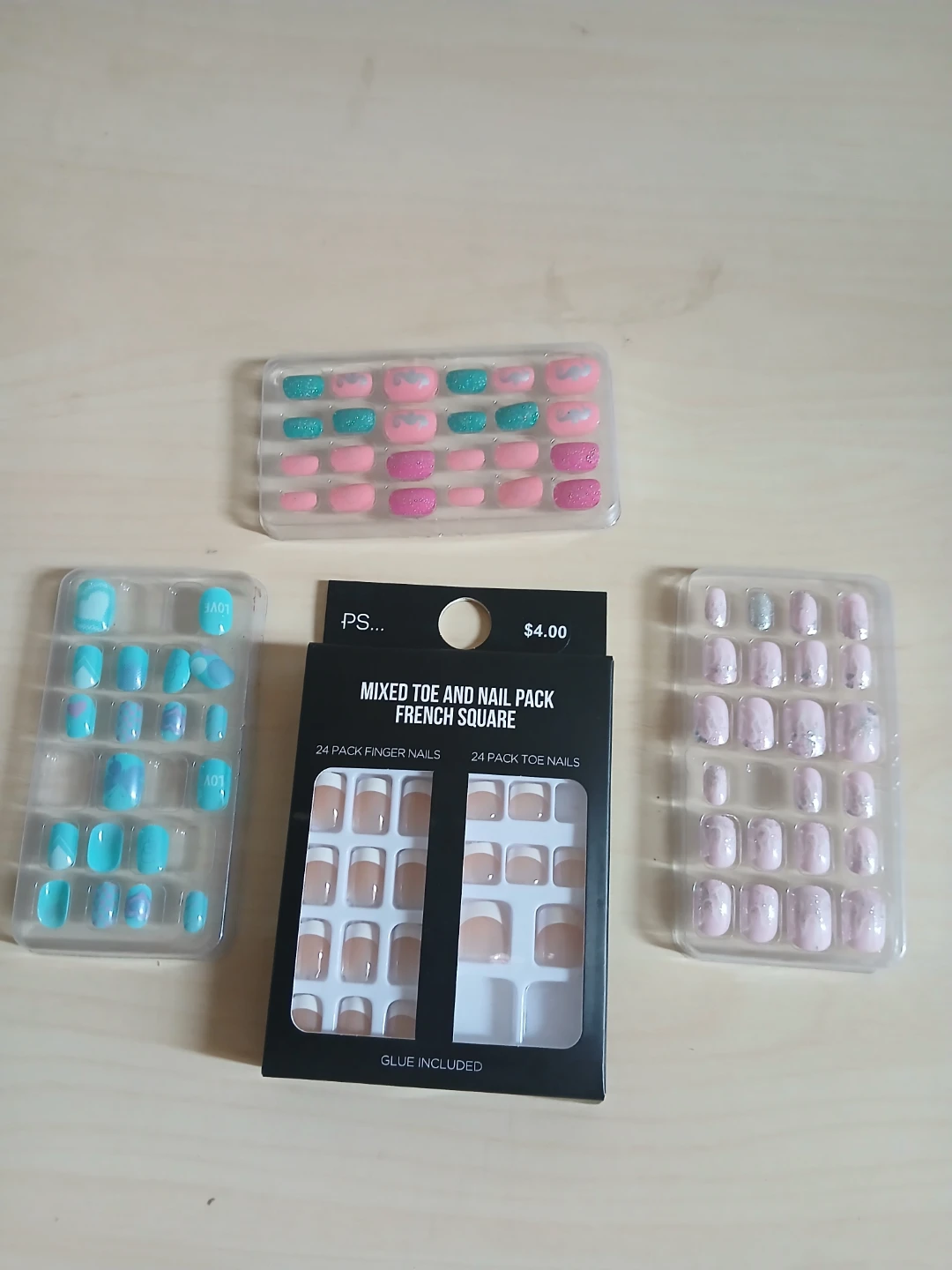 PS... Mixed Toe and Nail Packs