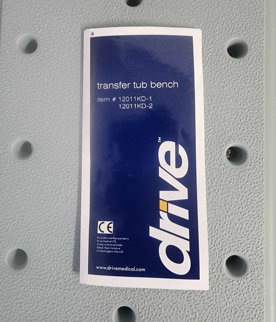 Drive Medical Transfer Tub Bench - photo 2