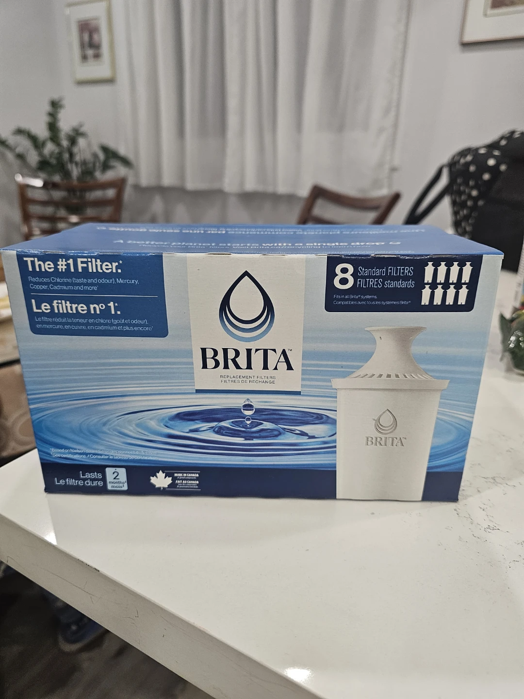 🏈NEW Brita 8 Standard Replacement Water Filters
