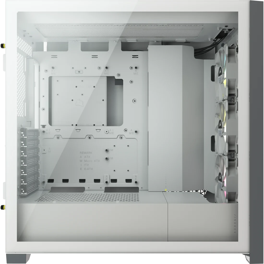 Corsair 5000X RGB Mid-Tower Case in White - photo 2