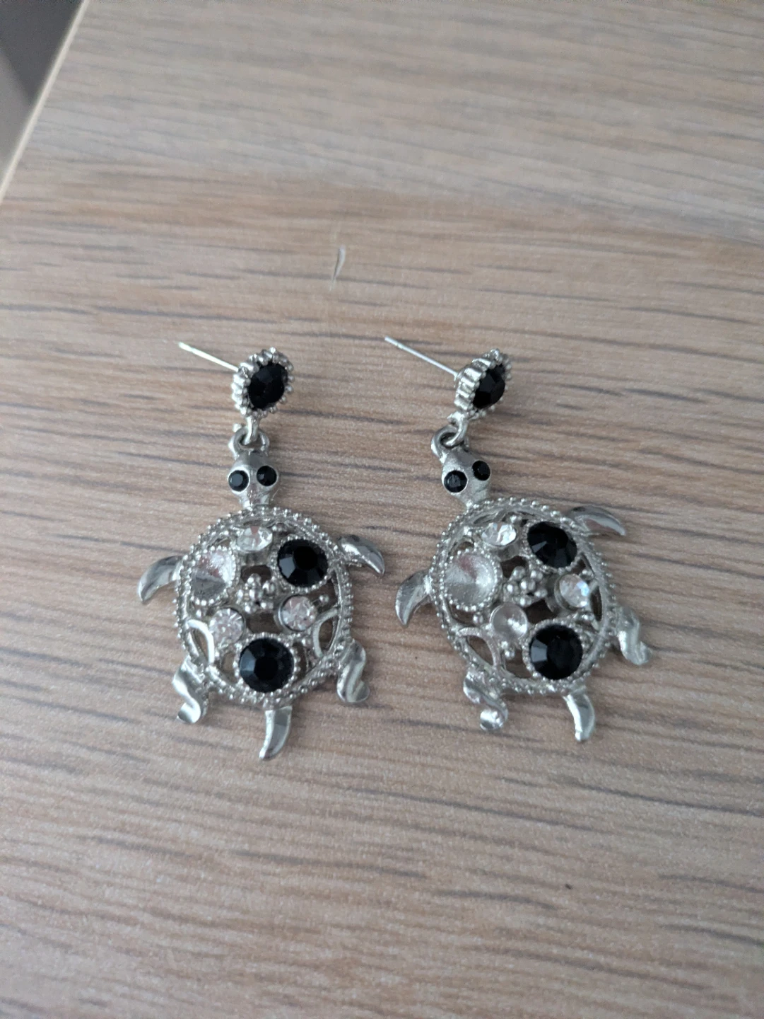 Turtle Gemstone Earrings