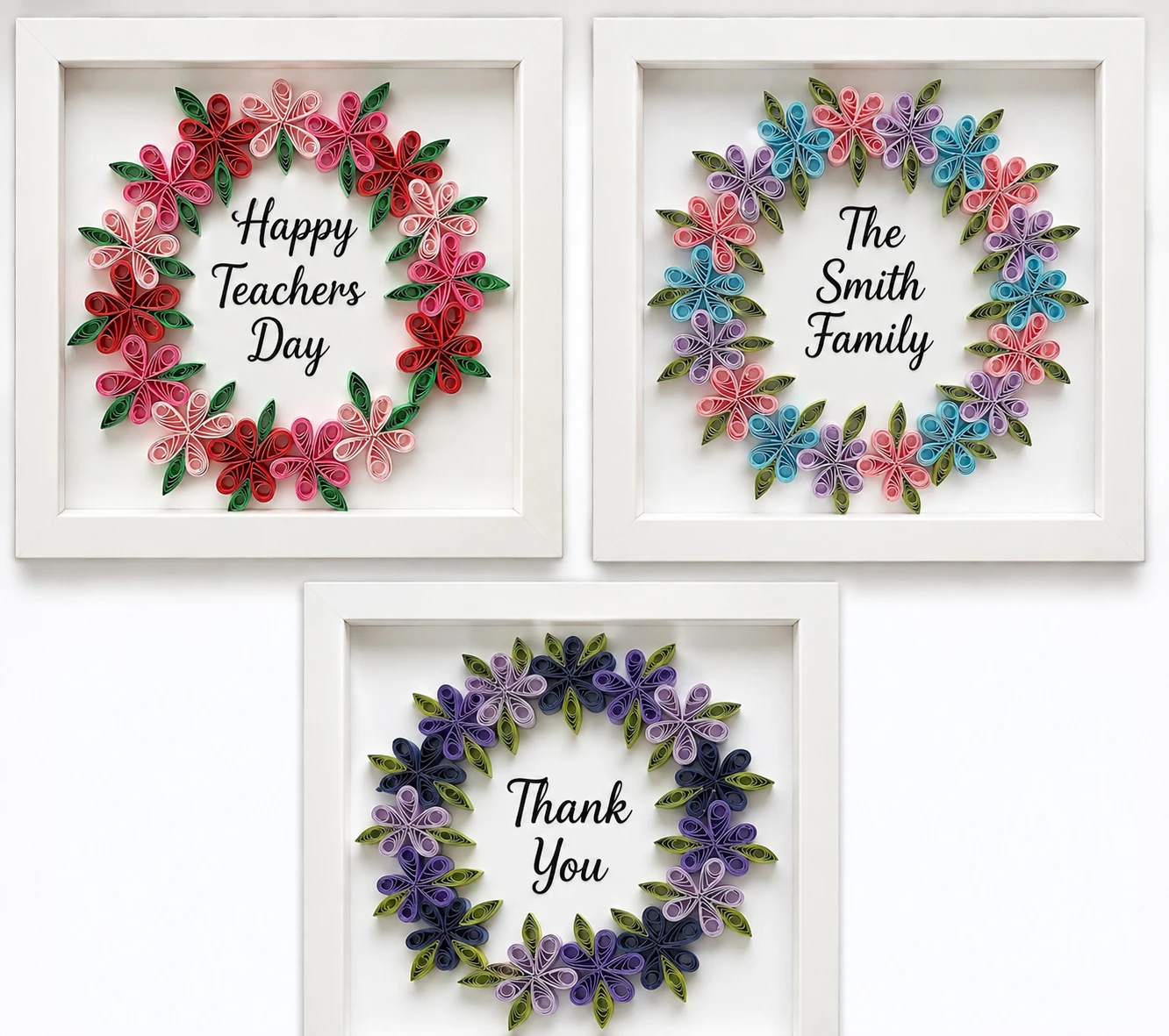 Custom Paper Quilling Art Frame - photo 5