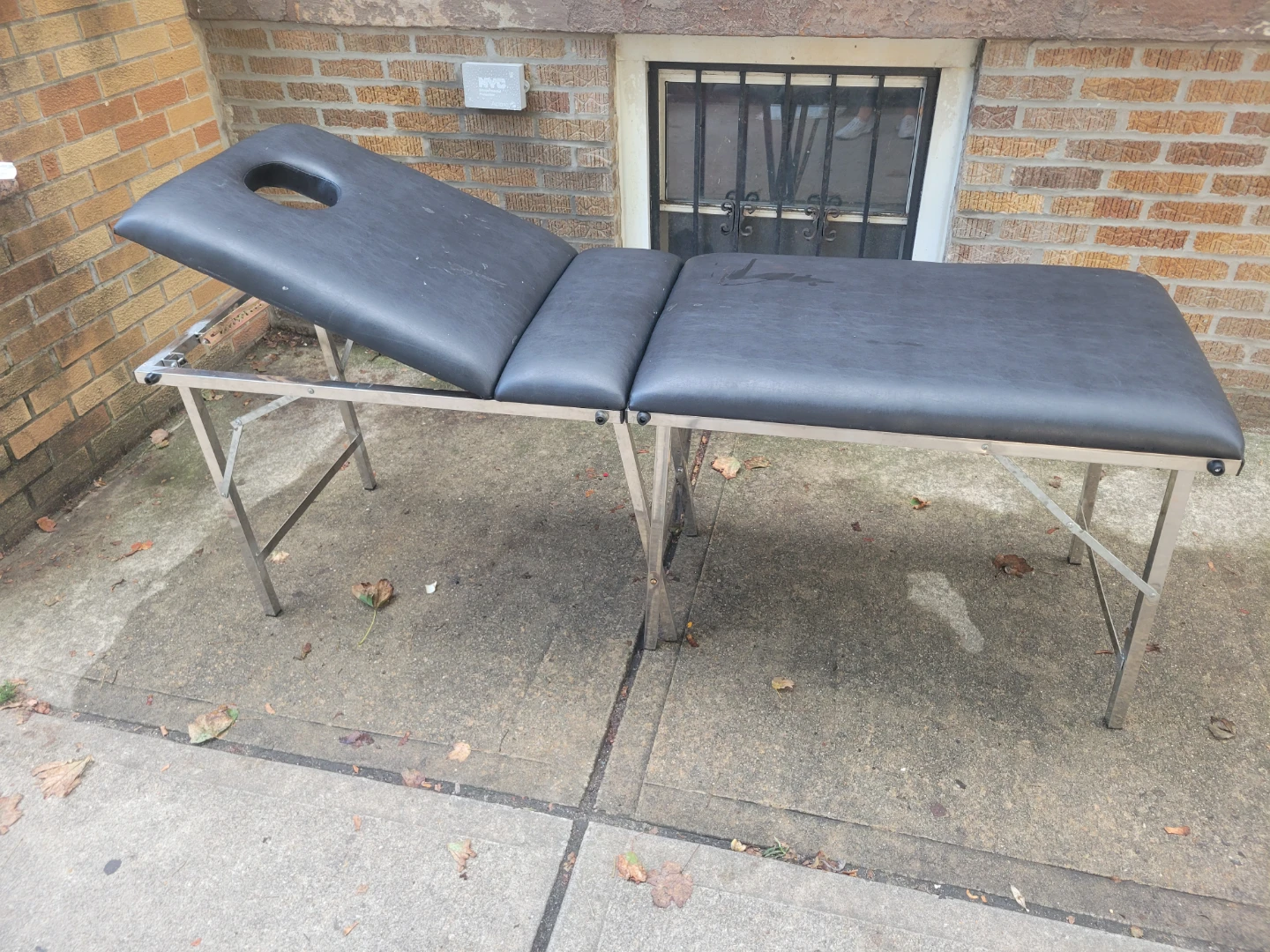 Portable Black Massage Table