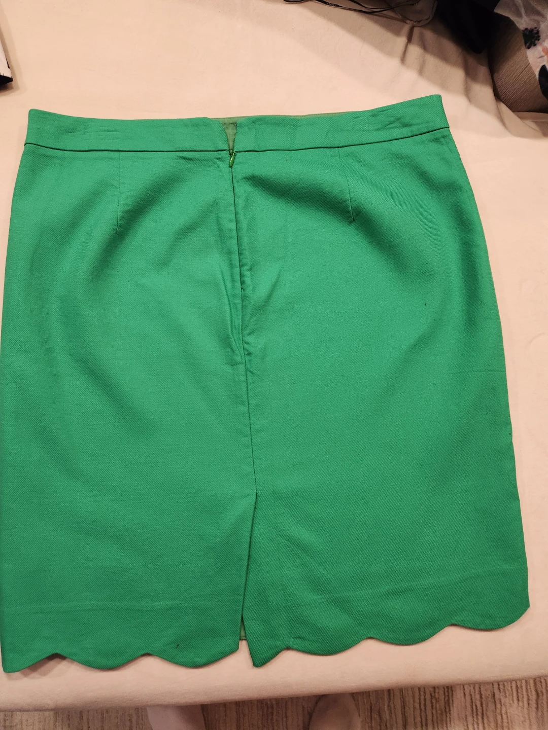 J.Crew Scalloped Hem Skirt Size 12