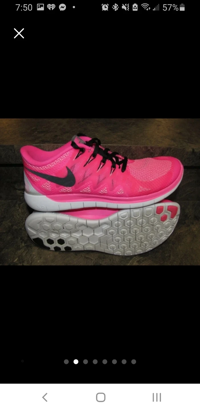 Nike Free 5.0 Running Shoes - Pink - photo 4