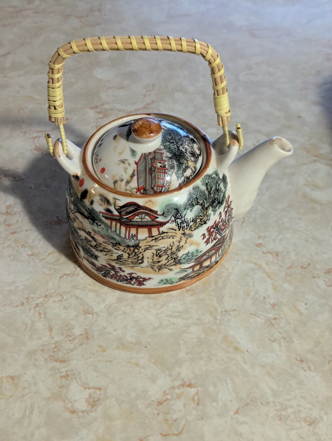 Vintage Japanese Teapot EUC - photo 2