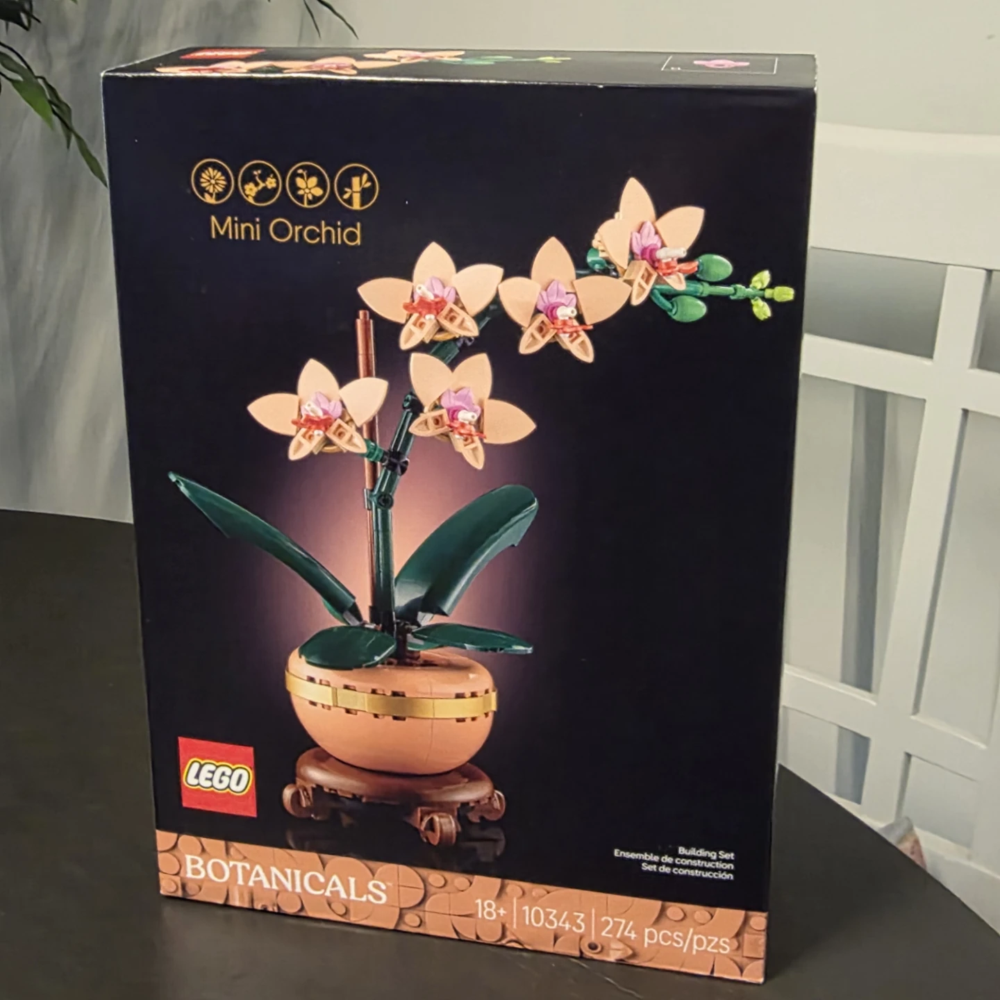 LEGO Botanical Collection Mini Orchid Building Set 10343