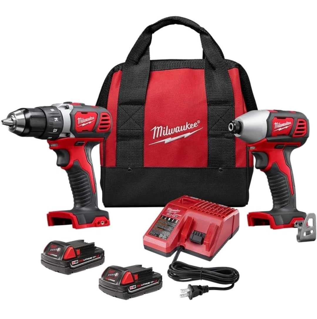 Milwaukee 2691-22 18v Compact Drill and Impact Driver Combo Kit
