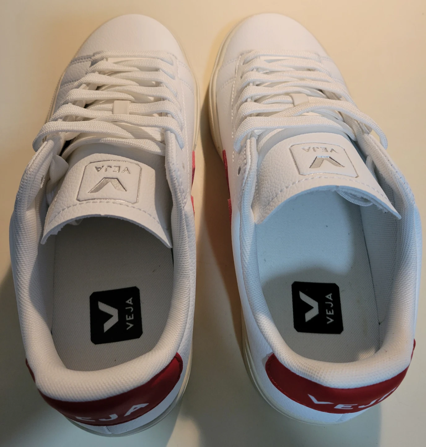 Veja campo sneakers white/red Mens Sz 7 / Equal to women Sz 9 - photo 5