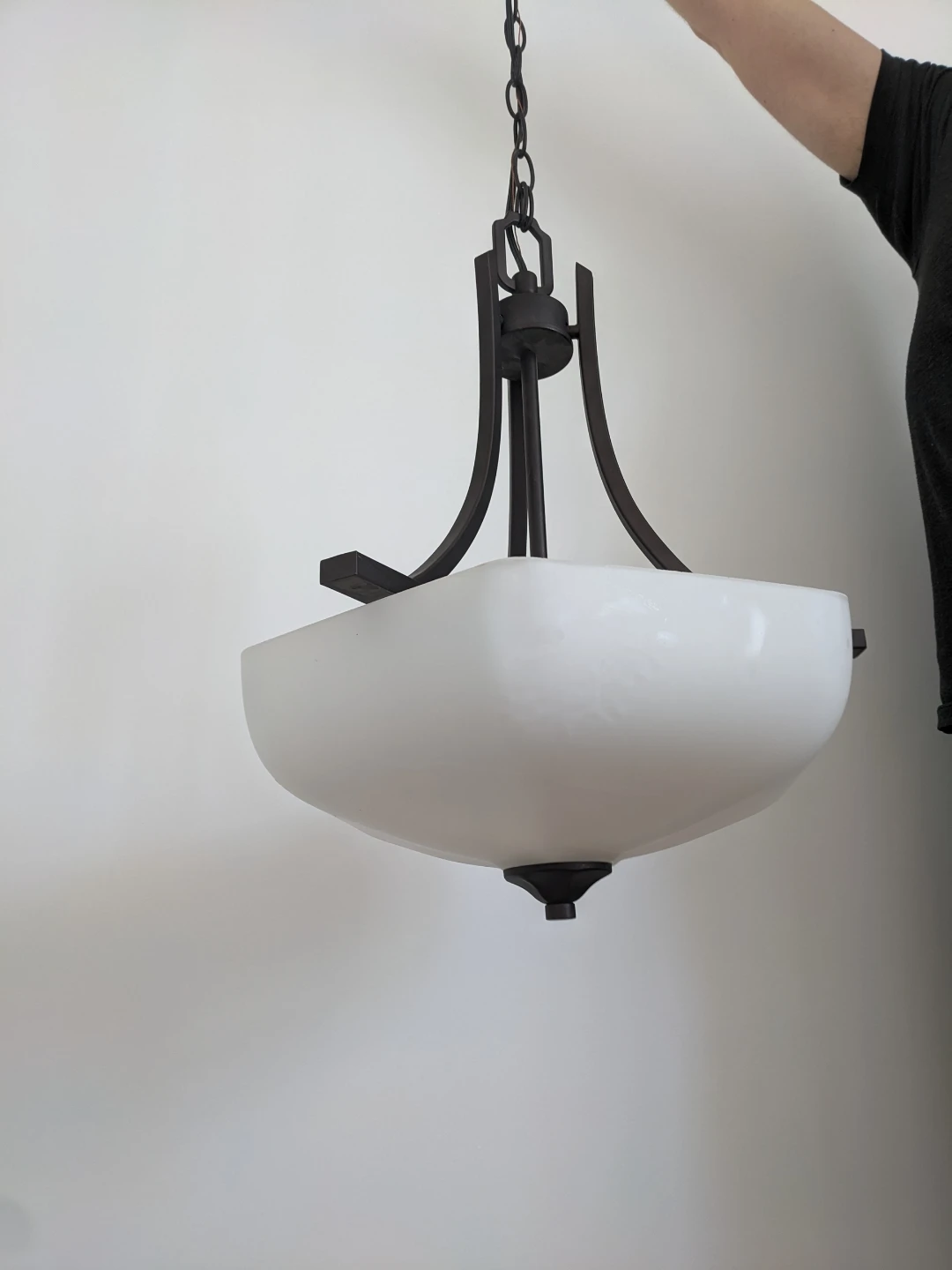 3 matching ceiling lights - photo 3